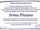 Irma Pivano - Ringraziamento