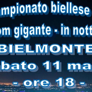 A Bielmonte lo slalom gigante in notturna degli Alpini