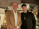 Joe Bastianich nel Biellese per Foodish, nella foto con Paolo Zegna di Fondazione Biellezza
