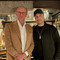 Joe Bastianich nel Biellese per Foodish, nella foto con Paolo Zegna di Fondazione Biellezza