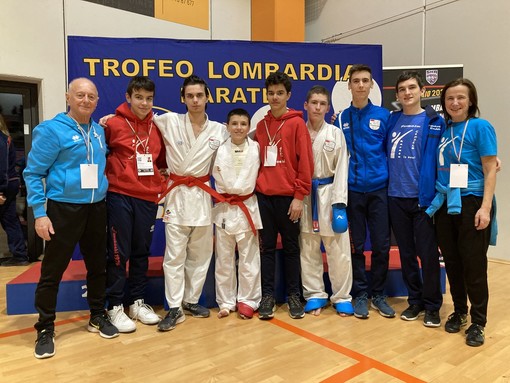 Karate,  Funakoshi 5 volte sul podio nel Trofeo Lombardia - Foto Funakoshi 1976