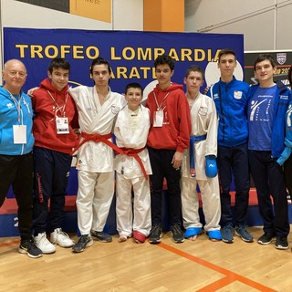 Karate,  Funakoshi 5 volte sul podio nel Trofeo Lombardia - Foto Funakoshi 1976