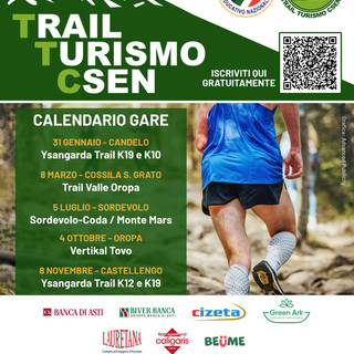 Trail Turismo Csen (Biella), il 5 luglio la prima edizione della Marathon Monte Mars Trail Turismo Csen (Biella), il 5 luglio la prima edizione della Marathon Monte Mars