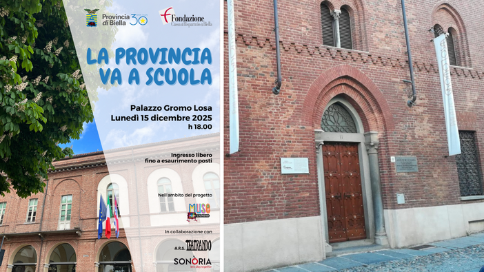 Dalle aule al palcoscenico: “La Provincia va a scuola” arriva a Palazzo Gromo Losa Dalle aule al palcoscenico: “La Provincia va a scuola” arriva a Palazzo Gromo Losa