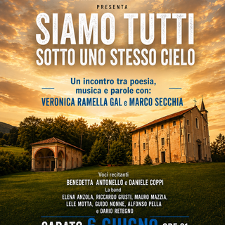 Musica e parole per interrogare la vita: alla Brughiera va in scena “Siamo tutti sotto uno stesso cielo”