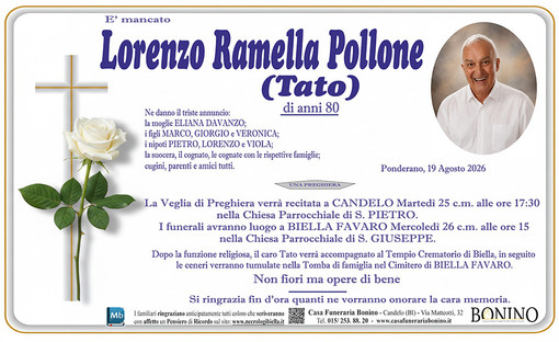 Lorenzo Ramella Pollone (Tato) Lorenzo Ramella Pollone (Tato)