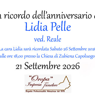 Lidia Pelle, ved. Reale