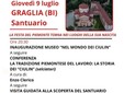 Santuario di Graglia, domani l’inaugurazione del museo “Nel Mondo dei Ciulin” Santuario di Graglia, domani l’inaugurazione del museo “Nel Mondo dei Ciulin”