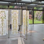 A Casa Zegna la mostra di Chiara Camoni "Luccicanza"  foto Camilla Maria Santini.
