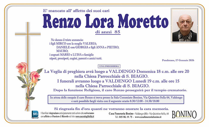 Renzo Lora Moretto