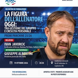 Aiac Biella, i “Premi panchine” con Ivan Javorcic