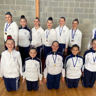ASD Piemonte Ginnastica, tanti podi a Crescentino
