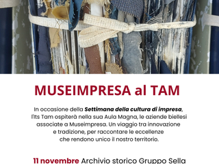 Museimpresa al Tam Prosegue la rassegna con l’archivio Maggia Museimpresa al Tam Prosegue la rassegna con l’archivio Maggia