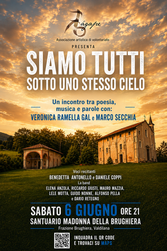 Musica e parole per interrogare la vita: alla Brughiera va in scena “Siamo tutti sotto uno stesso cielo” Musica e parole per interrogare la vita: alla Brughiera va in scena “Siamo tutti sotto uno stesso cielo”
