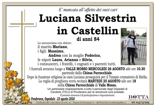 Luciana Silvestrin in Castellin Luciana Silvestrin in Castellin
