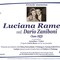Luciana Ramella, ved. Dario Zaniboni Luciana Ramella, ved. Dario Zaniboni