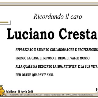Luciano Crestani - Ricordo