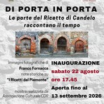 A Candelo la mostra "Di porta in porta. Le porte del Ricetto di Candelo raccontano il tempo"