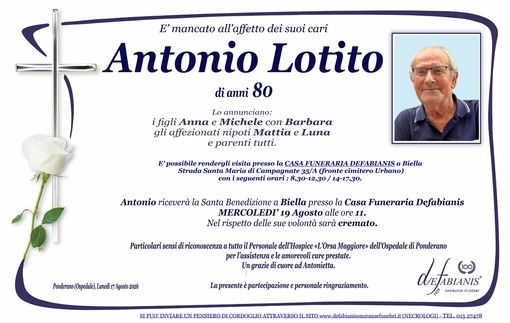 Antonio Lotito Antonio Lotito