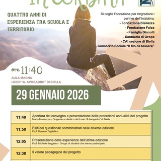 “Il futuro in cordata”: quattro anni di esperienza tra scuola e territorio