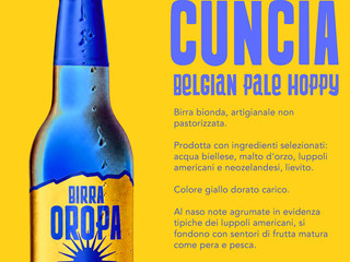 Birra Oropa lancia Cuncià, la birra nata per accompagnare la polenta biellese