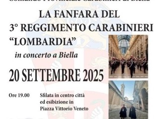 30 anniversario del Comando Provinciale Carabinieri di Biella, gli eventi in calendario 30 anniversario del Comando Provinciale Carabinieri di Biella, gli eventi in calendario