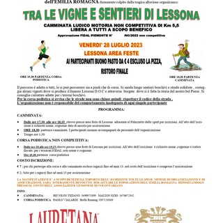 “Tra le vigne e sentieri di Lessona” per l’Emilia-Romagna - Foto “Tra le vigne e sentieri di Lessona”