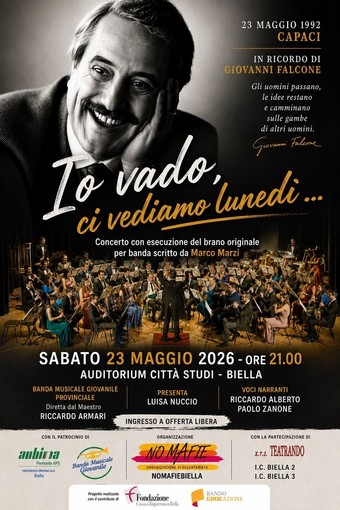 34° anniversario della strage di Capaci, una serata a firma di NOmafiebiella e ANBIMA 34° anniversario della strage di Capaci, una serata a firma di NOmafiebiella e ANBIMA