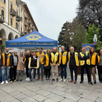 Il Lions Day fa breccia nel cuore dei cittadini nel centro storico di Biella