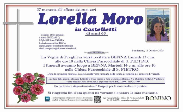Lorella Moro in Castelletti