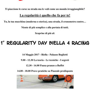 Biella 4 Racing, a maggio la giornata dedicata alla regolarità
