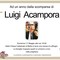 Luigi Acampora - Anniversario