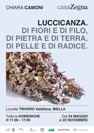 "Luccicanza" di Chiara Camoni negli spazi di Casa Zegna "Luccicanza" di Chiara Camoni negli spazi di Casa Zegna