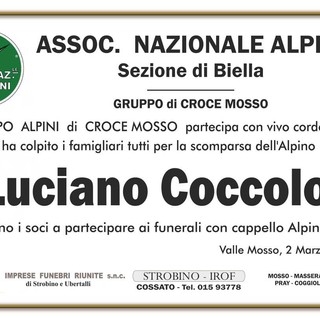 Luciano Coccolo - Partecipazione