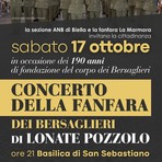 Biella celebra i 190 anni dei Bersaglieri con un grande concerto nella basilica di San Sebastiano