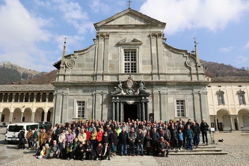 La parrocchia del Villaggio Lamarmora inaugura l'anno dei pellegrinaggi a Oropa FOTO Antonio Lo Russo