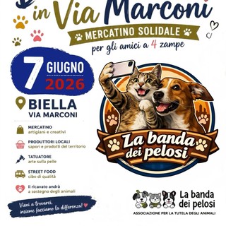 Biella: ‘Domenica in Via Marconi’, una giornata dedicata al benessere animale