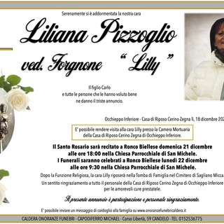 Liliana Pizzoglio, ved Forgnone "Lilly"