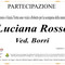 Luciana Rosso, ved. Borri - Partecipazione