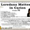 Loredana Mattesco in Carion Loredana Mattesco in Carion