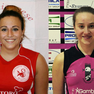 Laila Akhdar dell'Occhieppese e Giorgia Levis della Jodi SprintVirtus Laila Akhdar dell'Occhieppese e Giorgia Levis della Jodi SprintVirtus