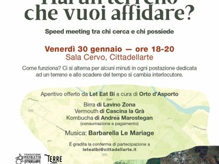 “Terre AbbanDonate”: a Cittadellarte uno speed meeting dedicato al progetto di Let Eat Bi