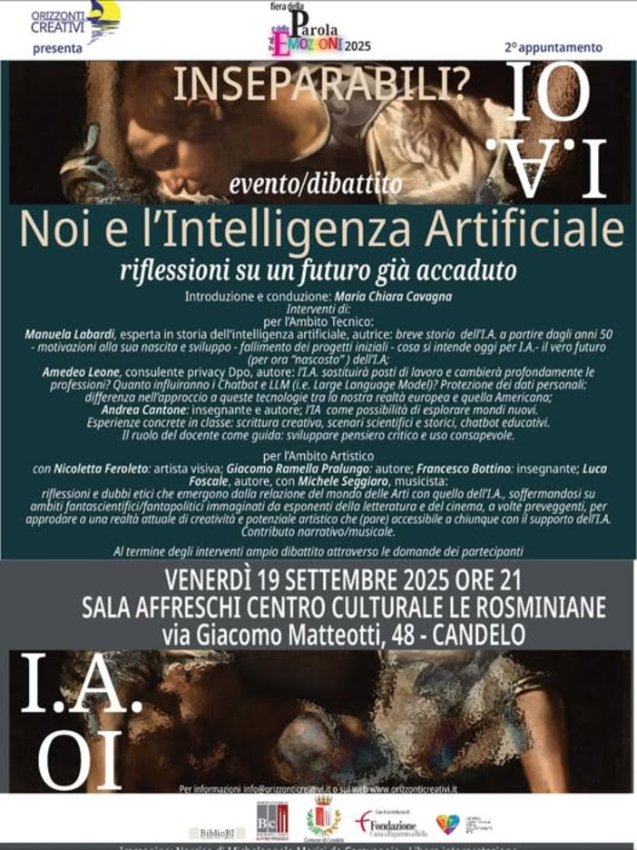 Fiera della Parola e delle Emozioni: secondo appuntamento a Candelo