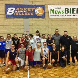 Basket Femminile: Coach Luca Bechi torna a Biella per un allenamento in rosa FOTOGALLERY