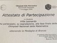 Itis Quintino Sella: a Leonardo Villa (4 B INF) il bronzo alla fase nazionale delle Olimpiadi di Matematica