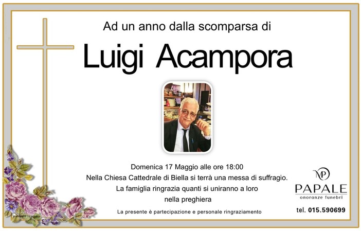 Luigi Acampora - Anniversario