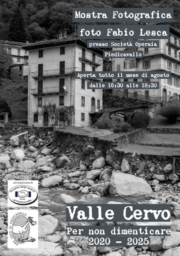 Piedicavallo, ad agosto la mostra fotografica “Valle Cervo – Per non dimenticare”