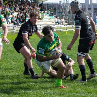 Biella Rugby, vittoria inaspettata contro Petrarca Padova, 52-14 il punteggio finale, foto Antonio Mantovan