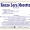 Renzo Lora Moretto