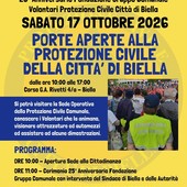 Biella, cerimonia e porte aperte per il 25° anniversario di fondazione del gruppo comunale dei volontari di Protezione Civile della Città Biella, cerimonia e porte aperte per il 25° anniversario di fondazione del gruppo comunale dei volontari di Protezione Civile della Città